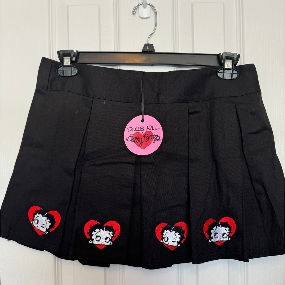 Dolls Kill Betty Boop Collaboration Skirt